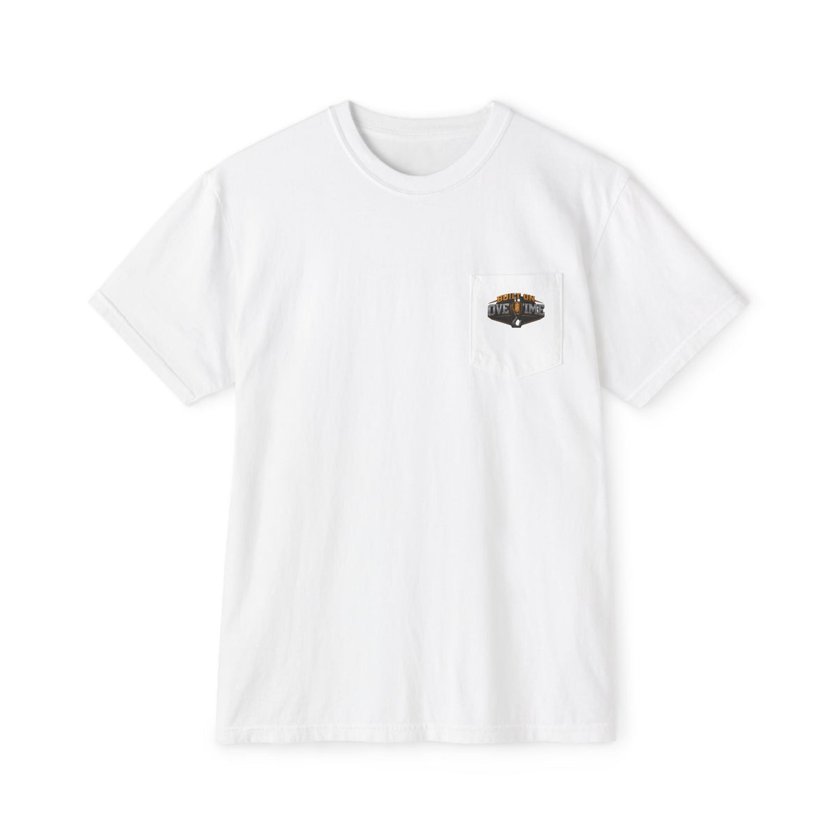 Built on Overtime Crane Series 001 Heavyweight Pocket Tee