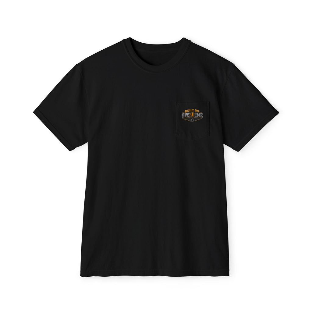Built on Overtime Crane Series 001 Heavyweight Pocket Tee