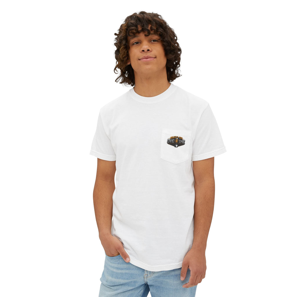 Built on Overtime Crane Series 001 Heavyweight Pocket Tee