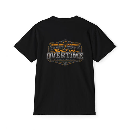 Built on Overtime Crane Series 001 Heavyweight Pocket Tee